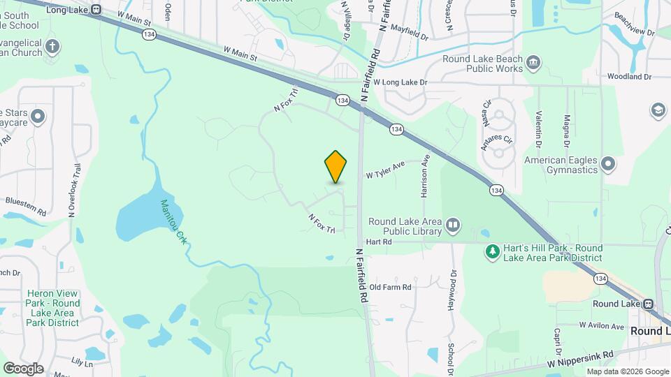 1288 W Black Wolf Rd Mapa y Detalles de la Ubicación