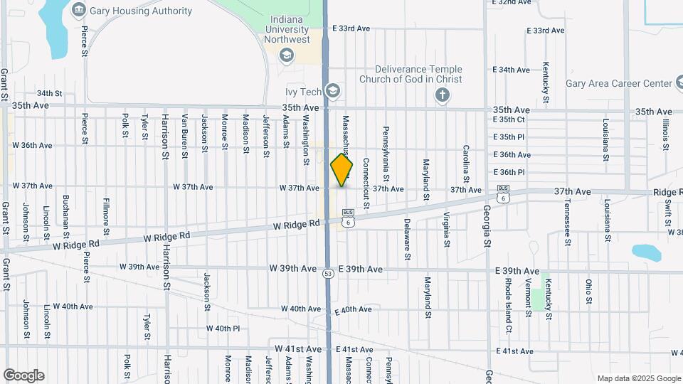 3700 Massachusetts St Map and Location Details