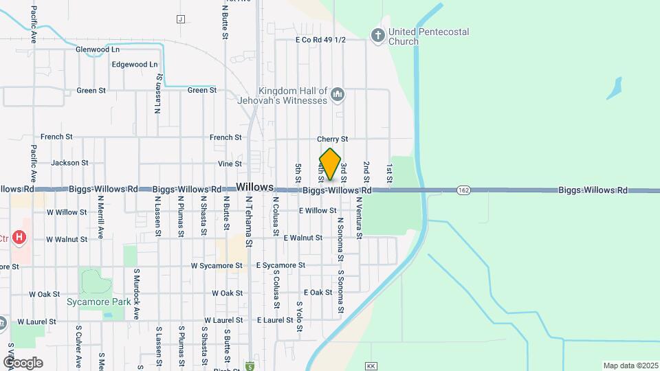 523 E Wood St Mapa y Detalles de la Ubicación