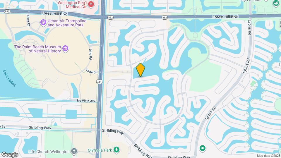2613 Treanor Terrace Map and Location Details