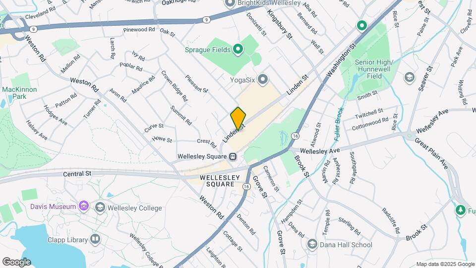 139 Linden St Map and Location Details