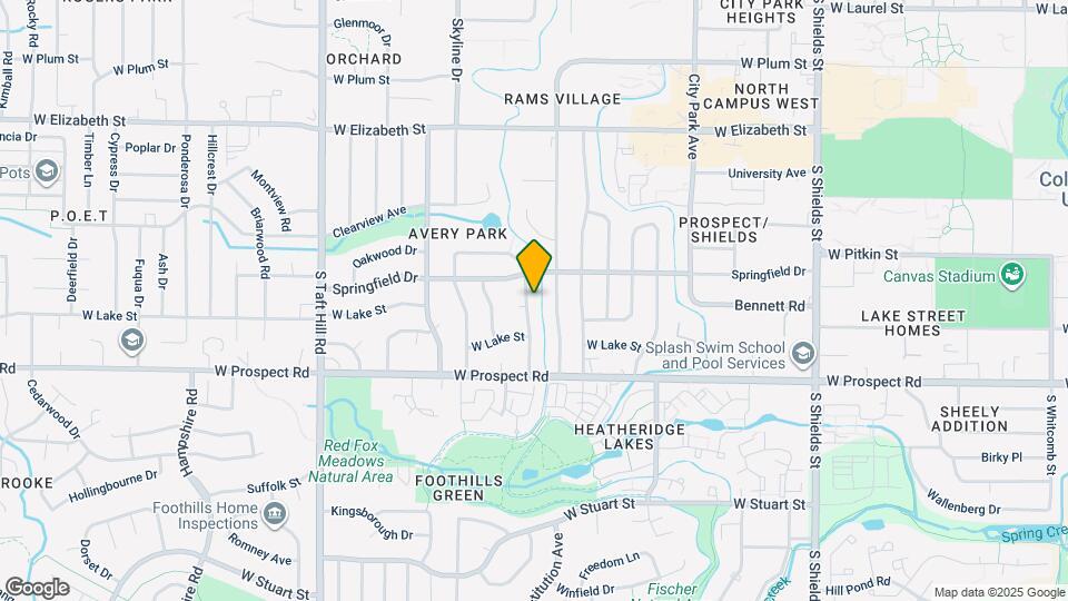 1400 Brentwood Dr Map and Location Details