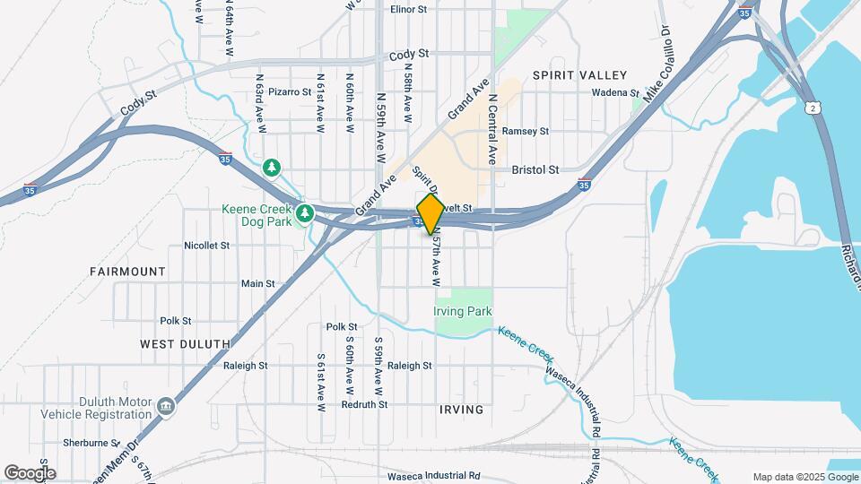 5703 Nicollet St Map and Location Details