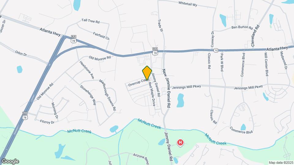 304 Ridge Pointe Drive Map and Location Details