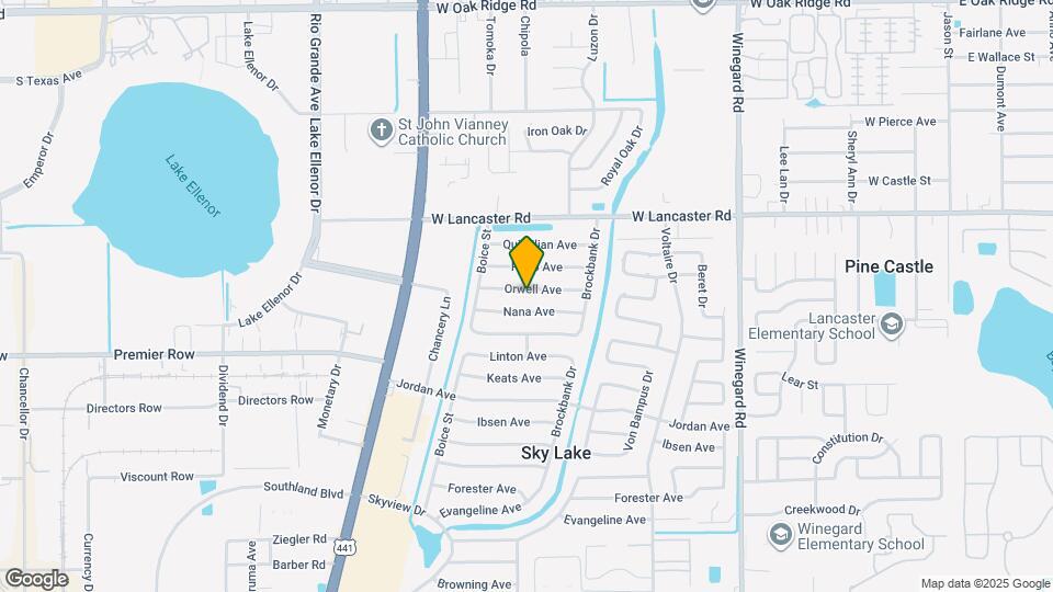 1102 Orwell Ave Map and Location Details