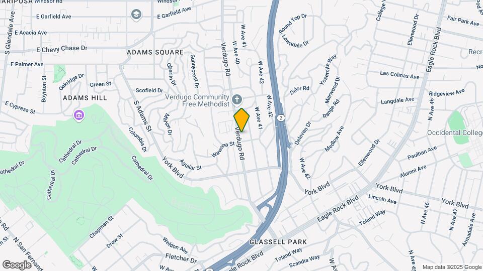 4210 Verdugo Rd Map and Location Details