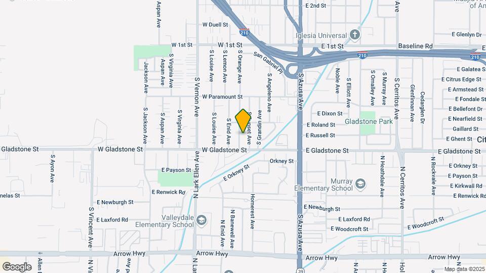 426 S Orange Ave Map and Location Details