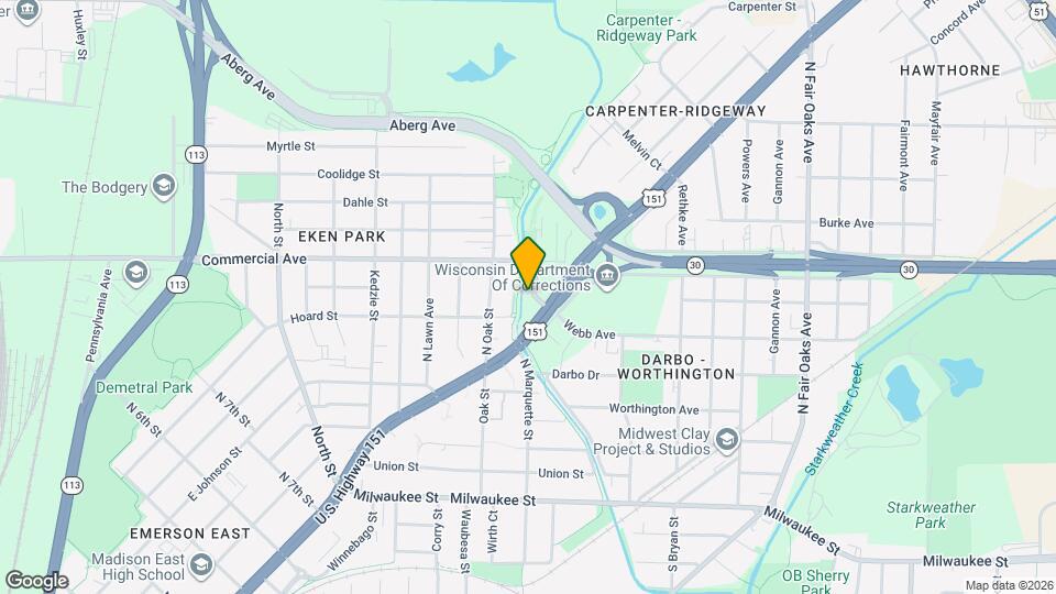 514 McCormick Ave, Unit #1 Map and Location Details