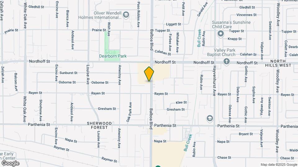 8941 Balboa Blvd Map and Location Details
