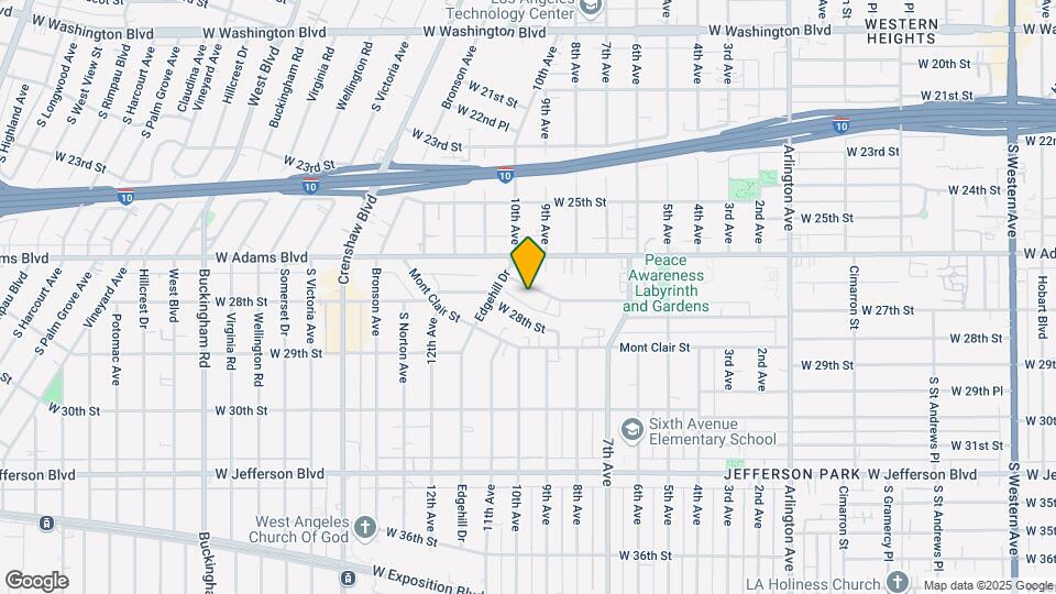 3918 W 27th St Mapa y Detalles de la Ubicación