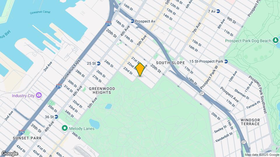 301 23rd St Map and Location Details