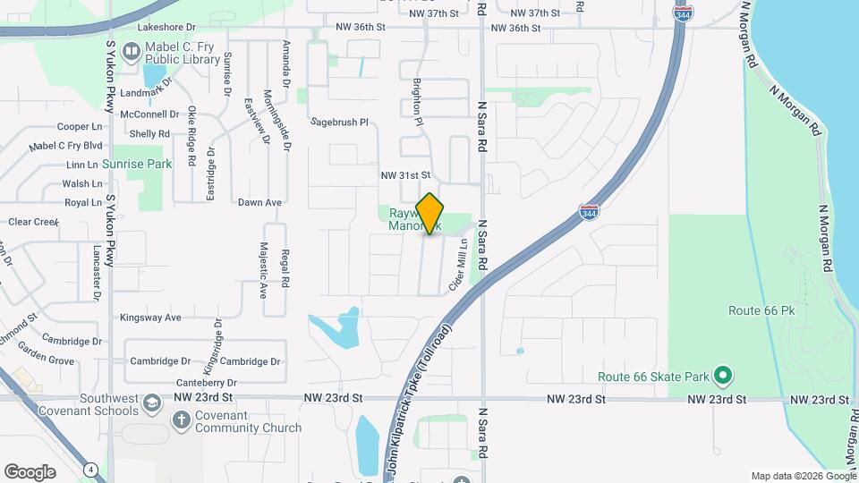 2928 Thompson Farm Ln Map and Location Details