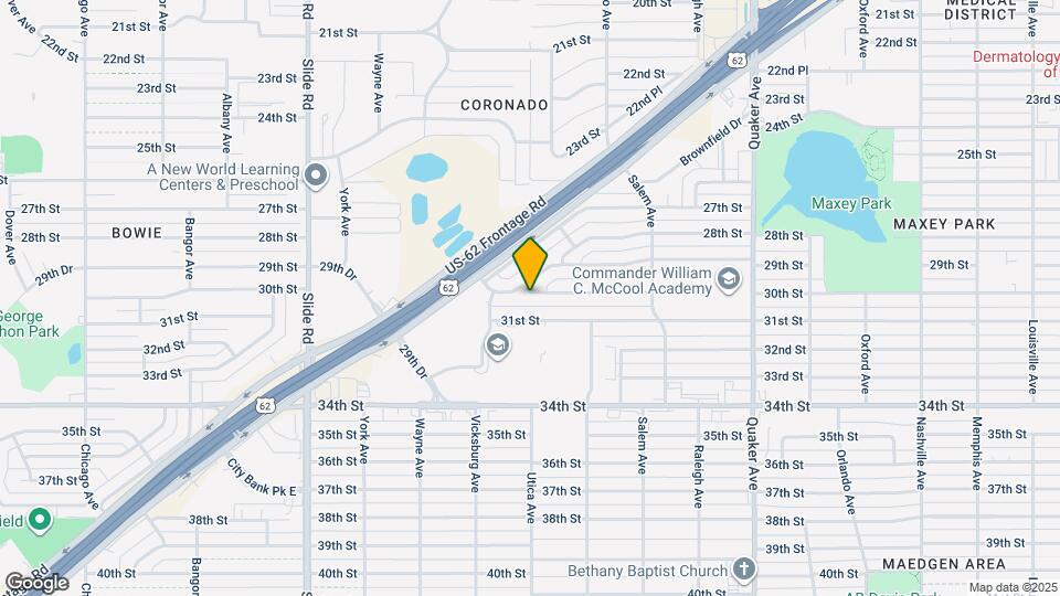 4635 30th St Map and Location Details