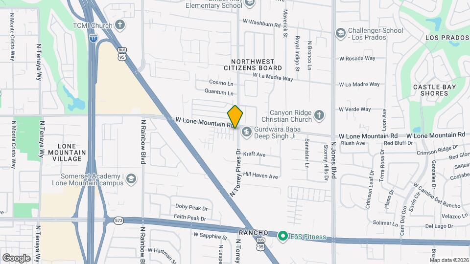 4790 Pencarrow Ct Mapa y Detalles de la Ubicación