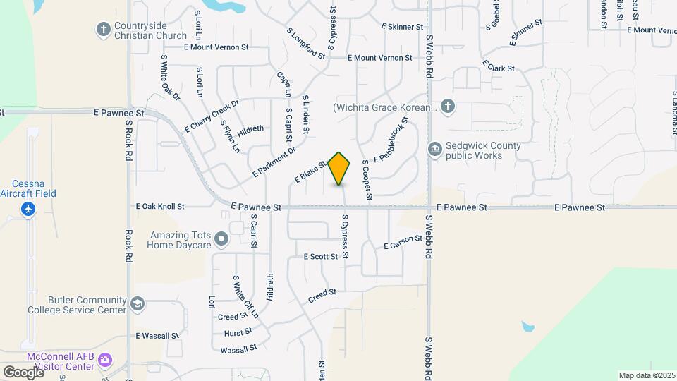 2365 S Cypress St Map and Location Details
