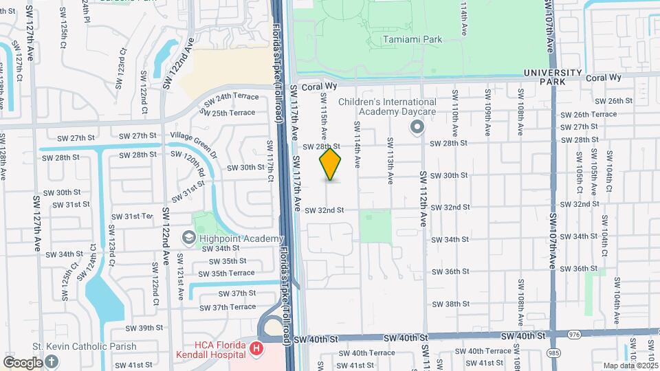 3035 SW 115th Ave Mapa y Detalles de la Ubicación