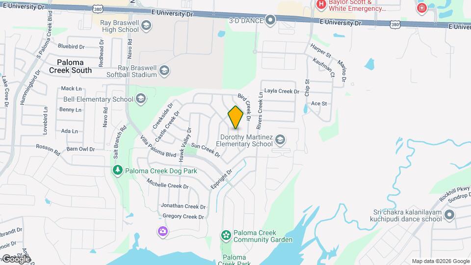 812 Kinghaven Dr Mapa y Detalles de la Ubicación