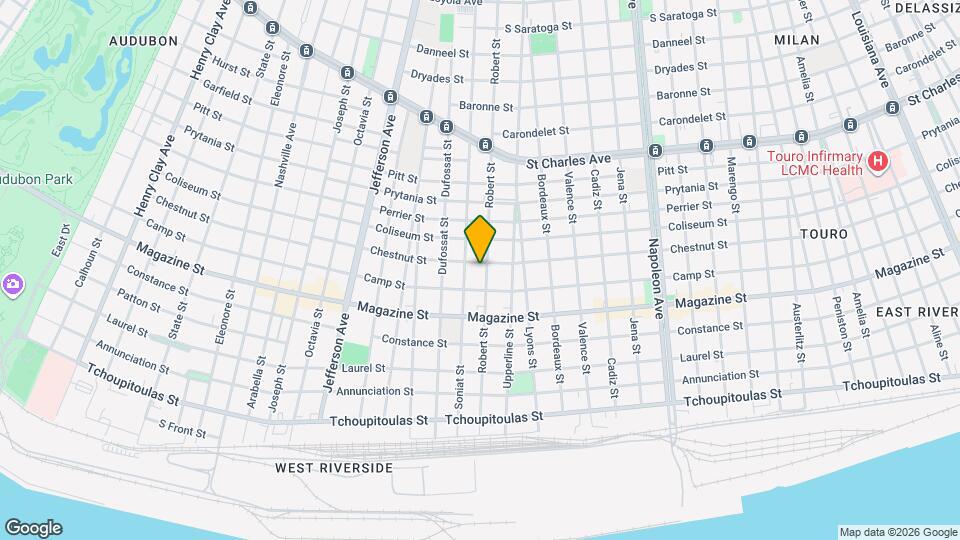 1030 Robert St, Unit Apt Mapa y Detalles de la Ubicación