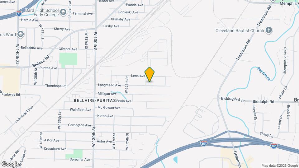 12010 Longmead Ave Map and Location Details