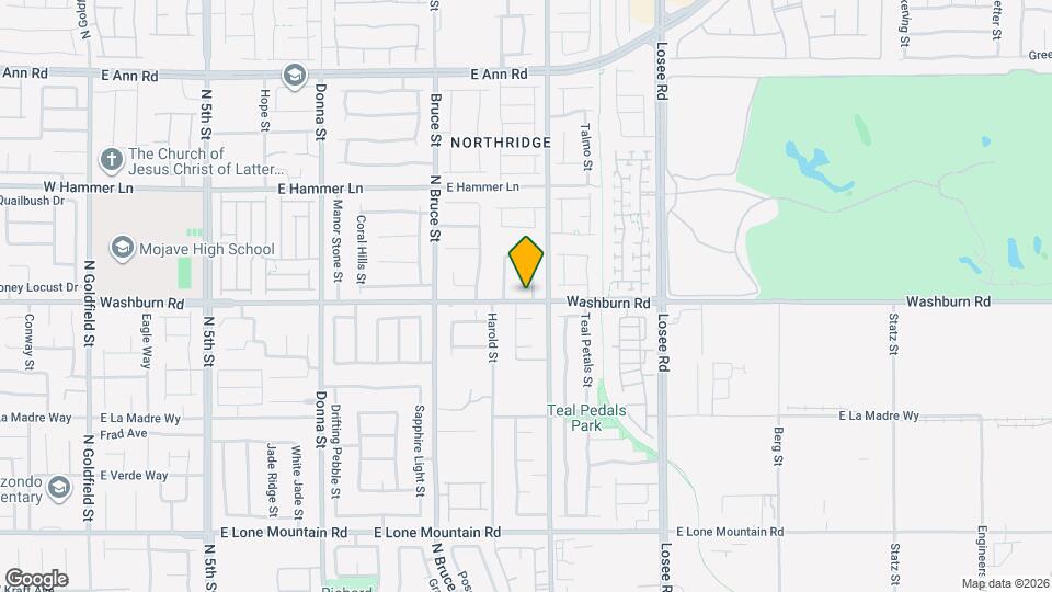 5205 N Madison Stone St Map and Location Details