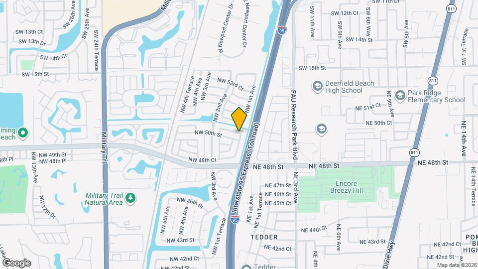 114 NW 50th Ct Map and Location Details