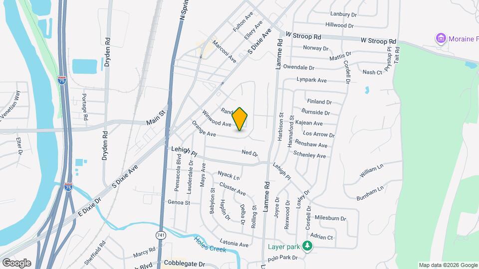 5101 Oak Ave Mapa y Detalles de la Ubicación