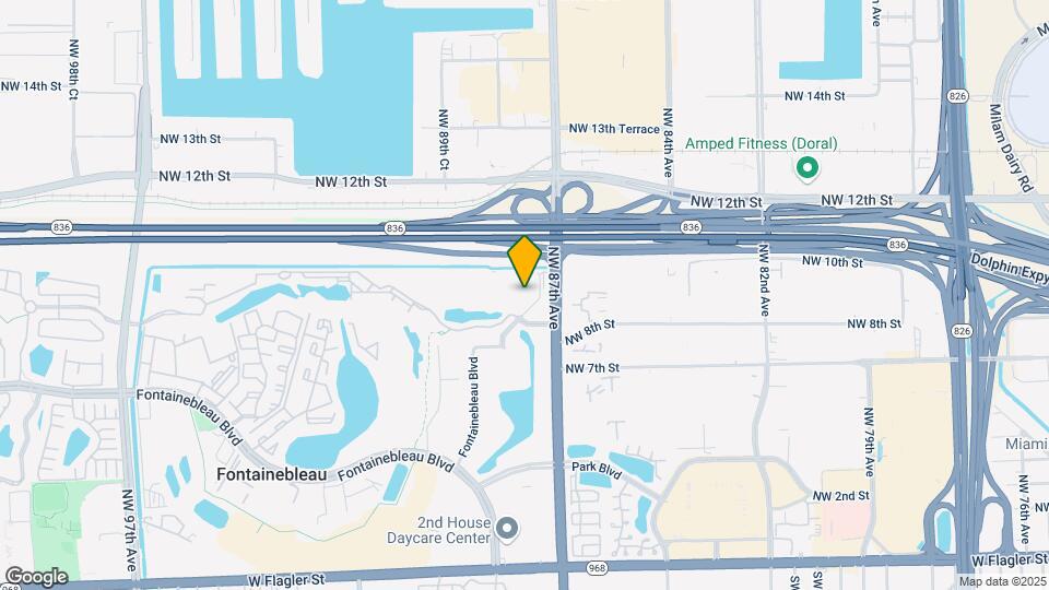 830 NW 87th Ave Map and Location Details