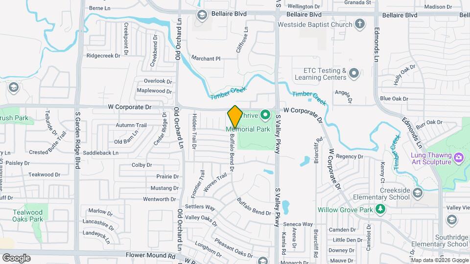 1911 Buffalo Bend Dr Map and Location Details