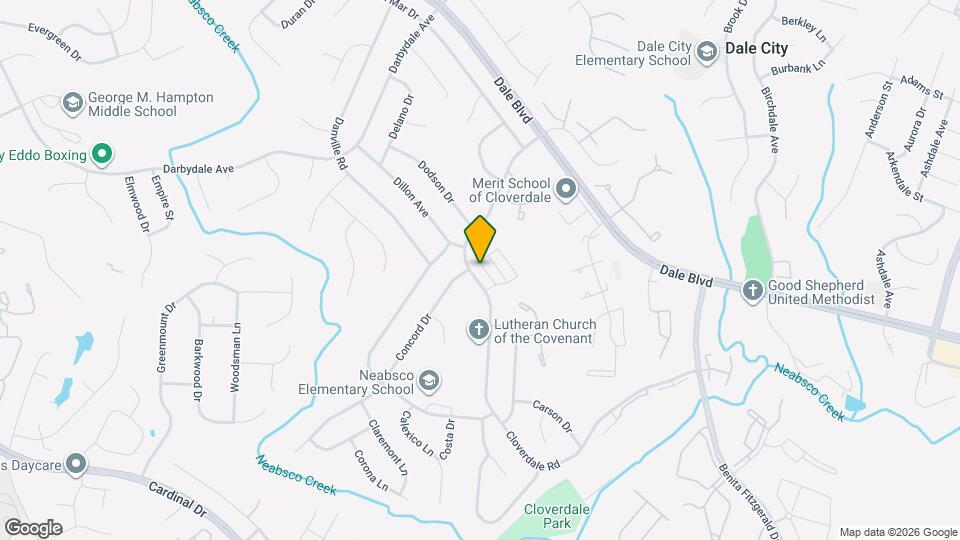14837 Cloverdale Rd Map and Location Details
