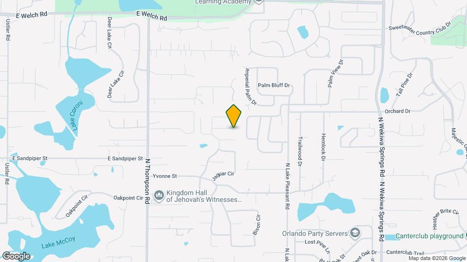 1548 Silver Fox Cir Map and Location Details