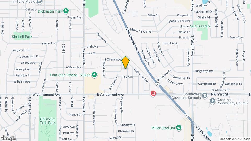 808 Glenwood Dr Map and Location Details