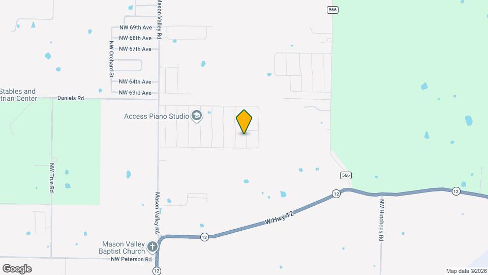 5909 NW Reynolds St Map and Location Details