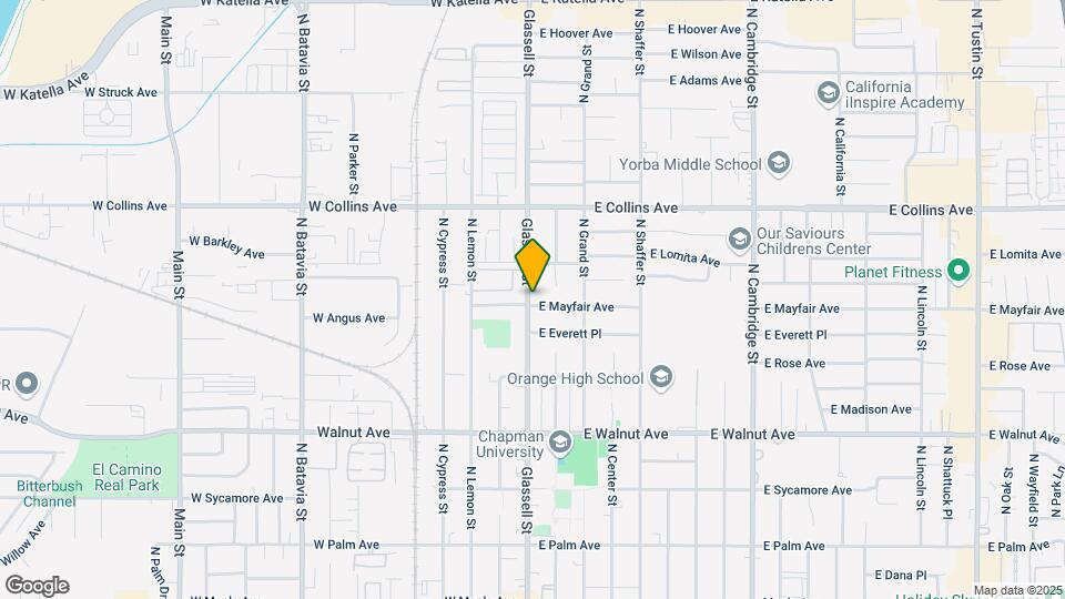 729 N Glassell St Map and Location Details