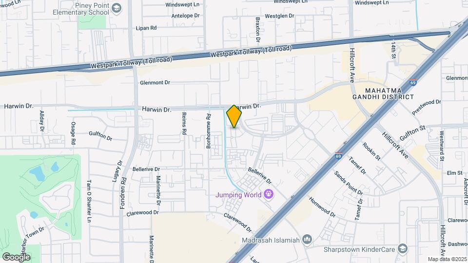 7342 Regency Square Ct Map and Location Details