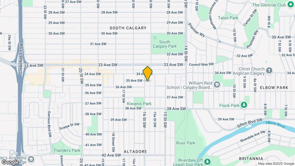 3610 16th St SW Map and Location Details