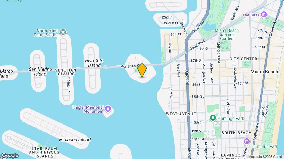 11 Island Ave, Unit 1709 Map and Location Details