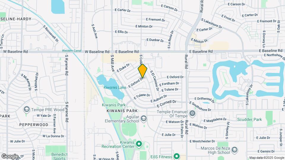 237 E Oxford Dr Mapa y Detalles de la Ubicación