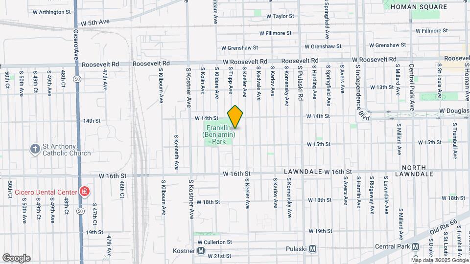 1427 S Tripp Ave Map and Location Details