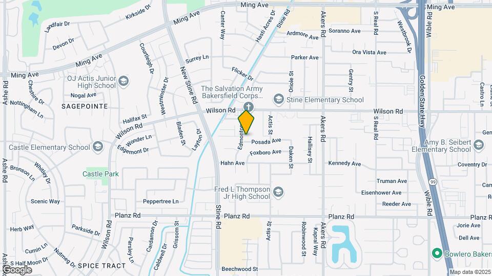 4612 Posada Ave Map and Location Details