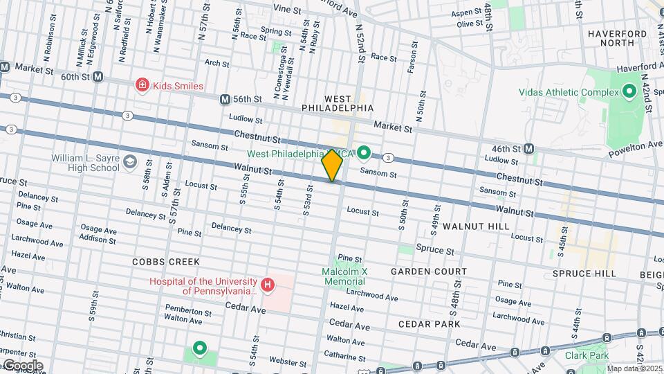 5218 Walnut St Map and Location Details