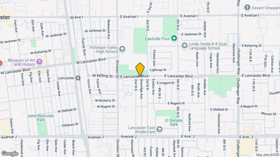 44757 Stanridge Ave Map and Location Details