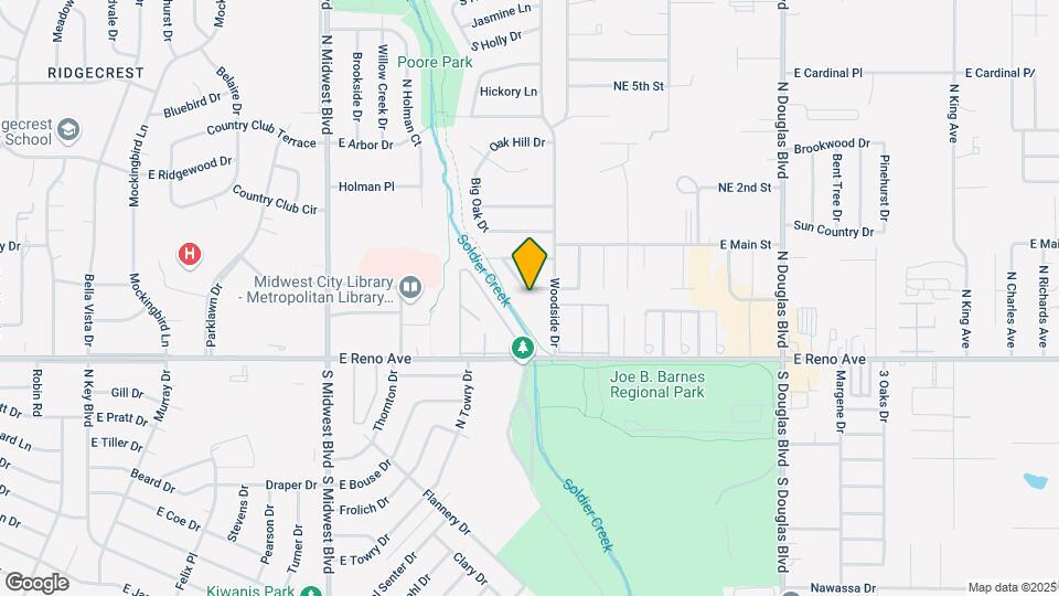 1108 Parkview Dr Map and Location Details