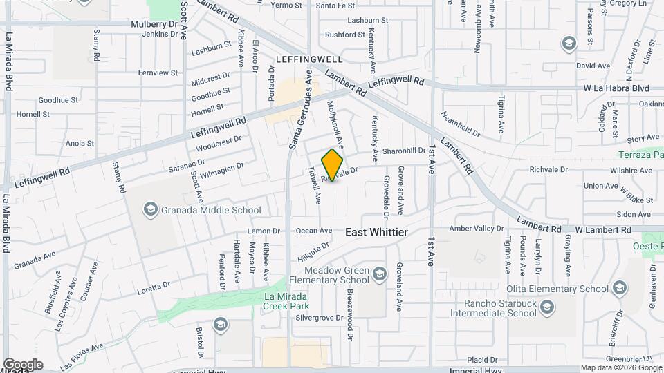 11700 Clearglen Ave Mapa y Detalles de la Ubicación