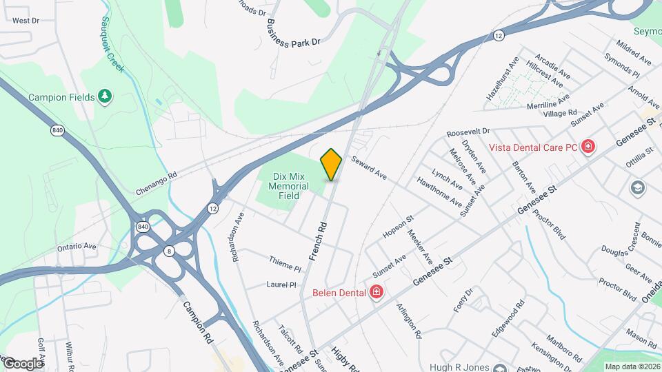 435 French Rd Map and Location Details