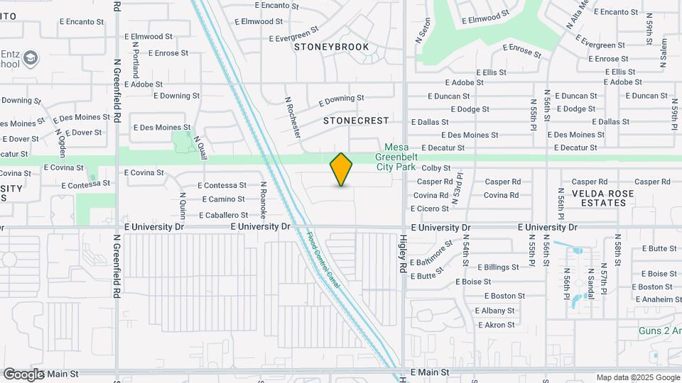 5017 Casper Rd Map and Location Details