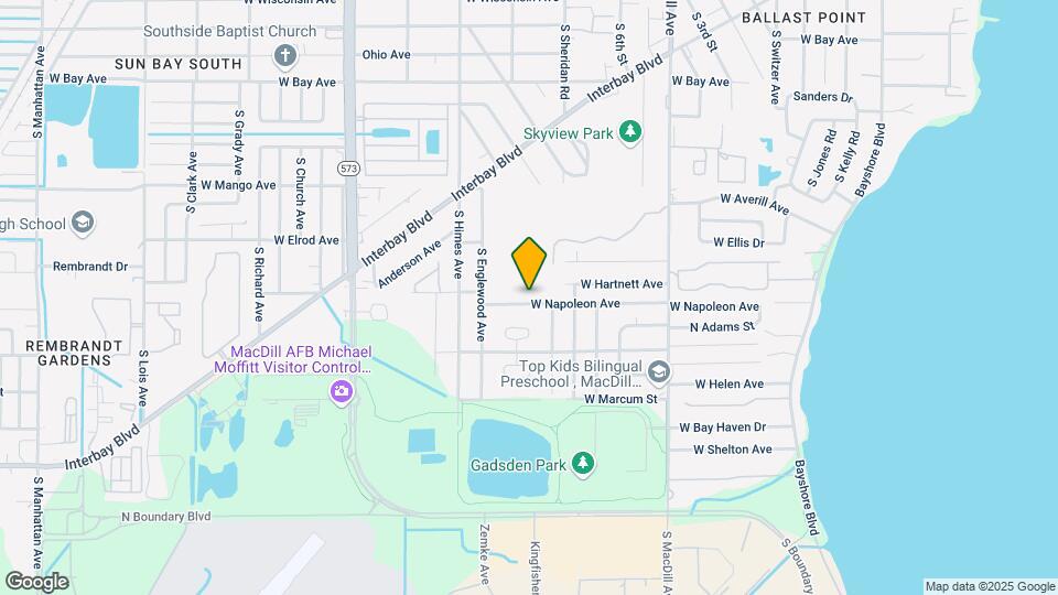 3309 W Napoleon Ave Mapa y Detalles de la Ubicación