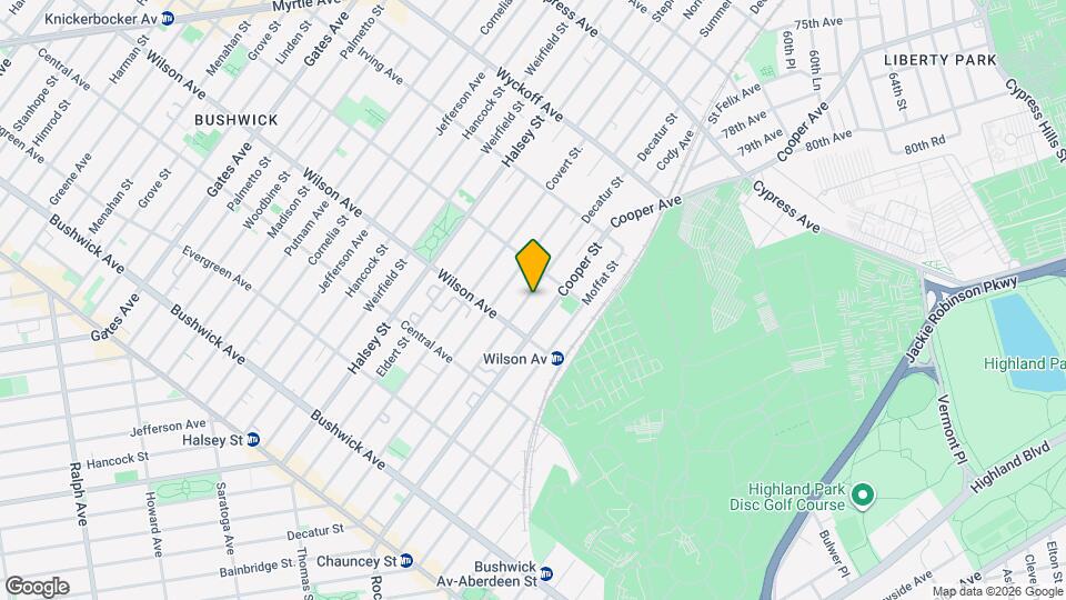 1280 Decatur St Map and Location Details