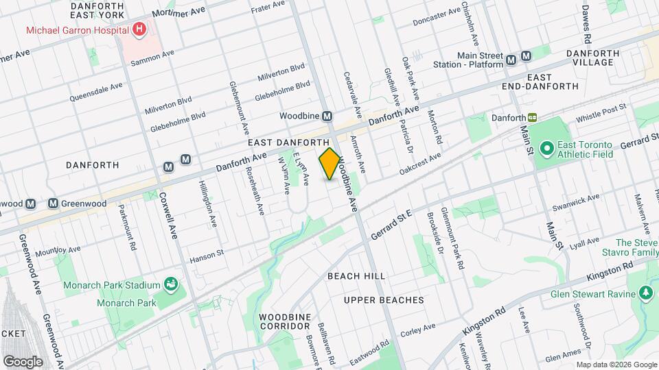 37 Moberly Ave Map and Location Details