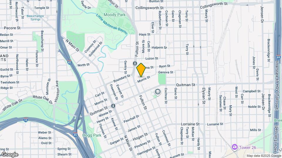 1205 Morris St Map and Location Details