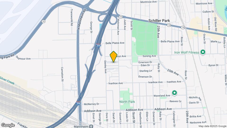 10122 Hartford Ct Map and Location Details